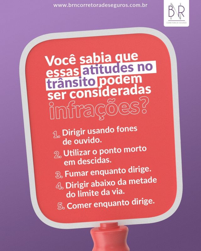 A melhor solução contra uma infração é não cometê-la! 🚗

Fique de olho nas nossas dicas para estar sempre prevenido e seguro! 😇

📞(13) 3385-3205
📱(13) 97802-8989
📍Av. Conselheiro Nébias 703, conj. 2010 - Santos
.
.
#brncorretoradeseguros #seguros #corretoradeseguros #seguradora #013 #santos #santoscity #seguroauto #seguroautomóvel #segurocarro #seguroscarros #automóveis #carros #multa #infração #multaseinfrações #multadetrânsito #trânsito